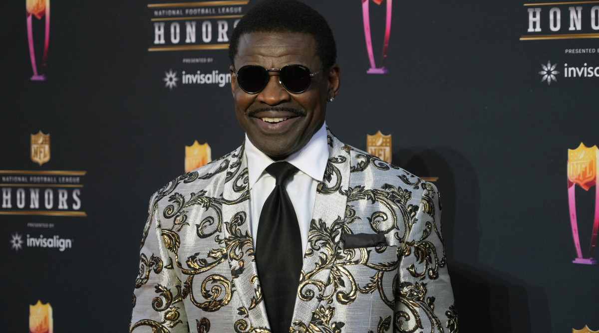 Michael Irvin attends the NFL Honors awards show.