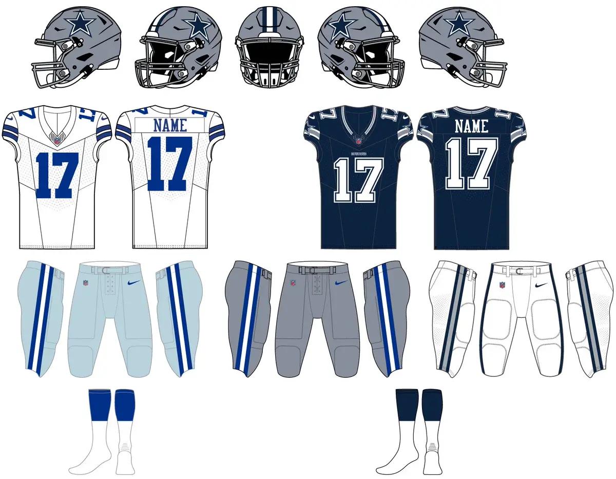 Cowboys won't wear Thanksgiving throwback jerseys due to new NFL