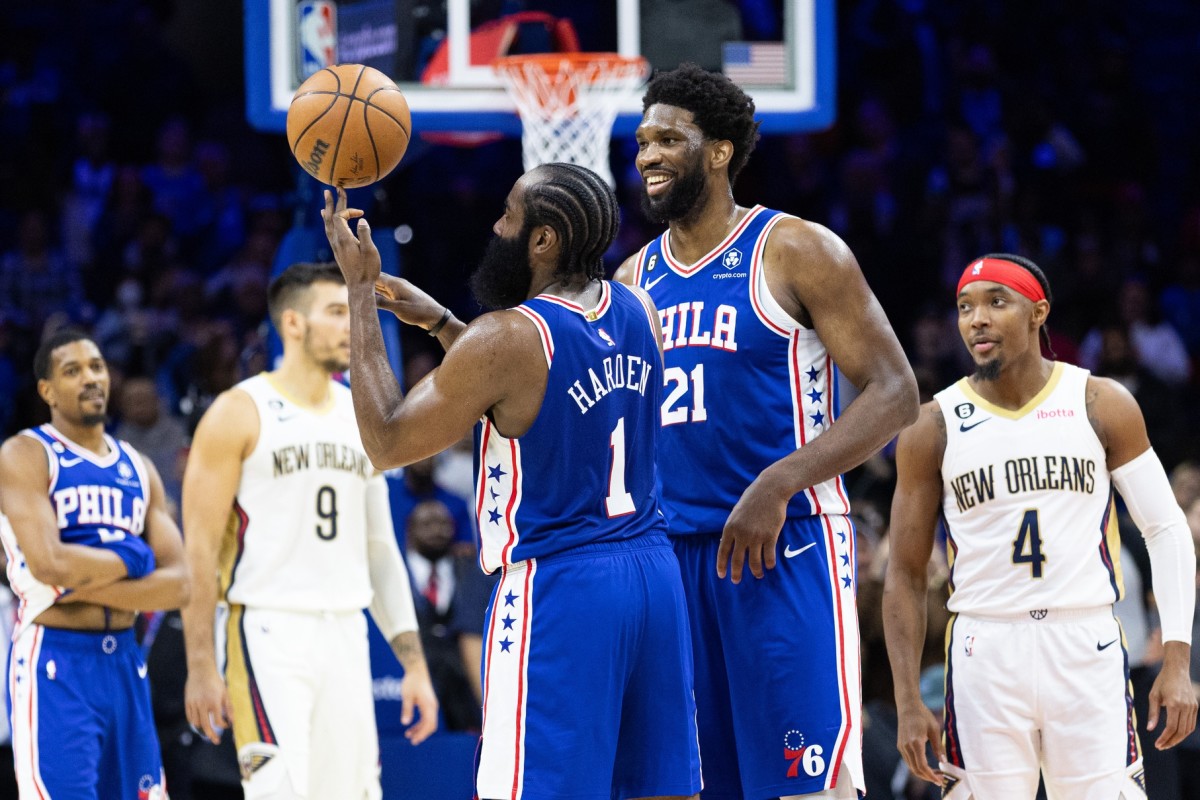 76ers Are Joel Embiid and James Harden in Good Spirits? Sports