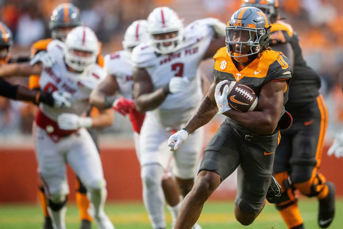 Tennessee's Running Game Looks to Continue National Statement - Sports ...