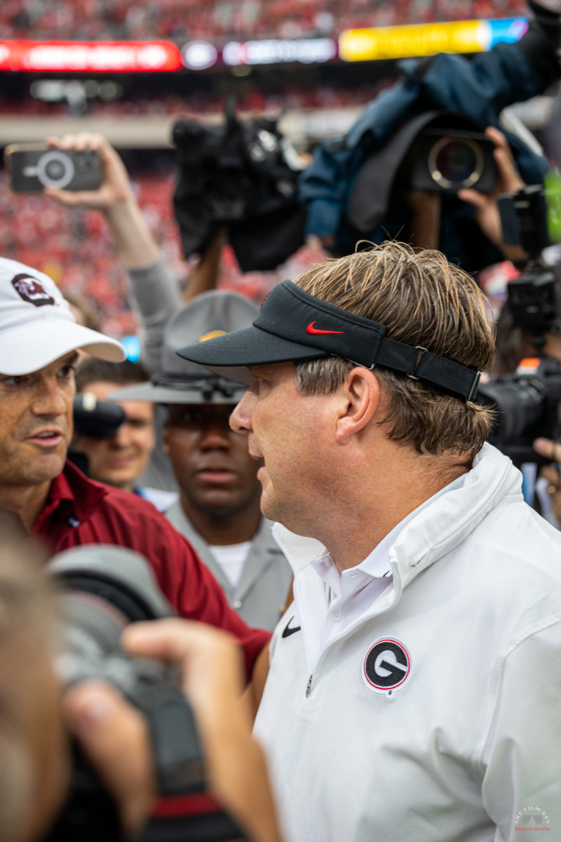 Georgia Football Photos vs South Carolina - Sports Illustrated Georgia Bulldogs News, Analysis