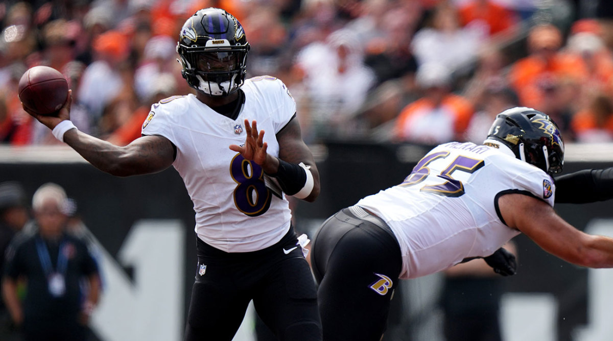 Lamar Jackson, Ravens hold on to beat Cincinnati 27-24. Bengals 0-2 for  second straight year