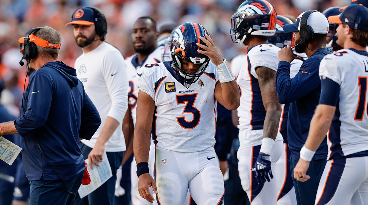 Broncos quarterback Russell Wilson has been inconsistent under coach Sean Payton, and Denver is 0-2 because of it.