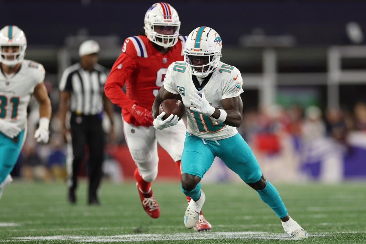 Patriots - tyreek hill snf