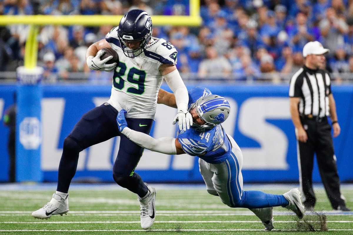 Leading the Seahawks with 28 yards after the catch, Will Dissly keeps finding ways to break tackles and do damage with the ball in his hands in the short-to-intermediate passing game.