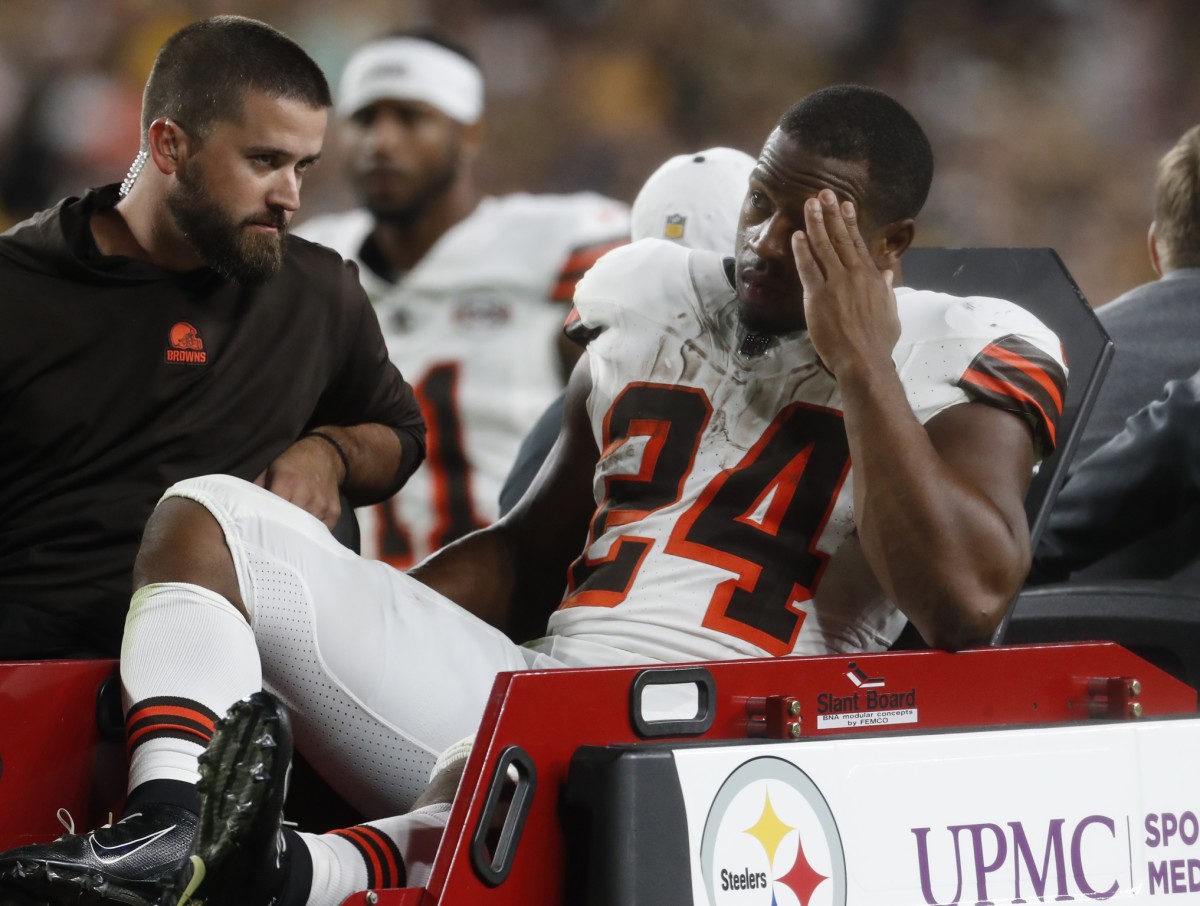 Cleveland Browns running back suffered a gruesome injury against the Pittsburgh Steelers and early report reports from Jordan Schultz confirm what most would suspect.