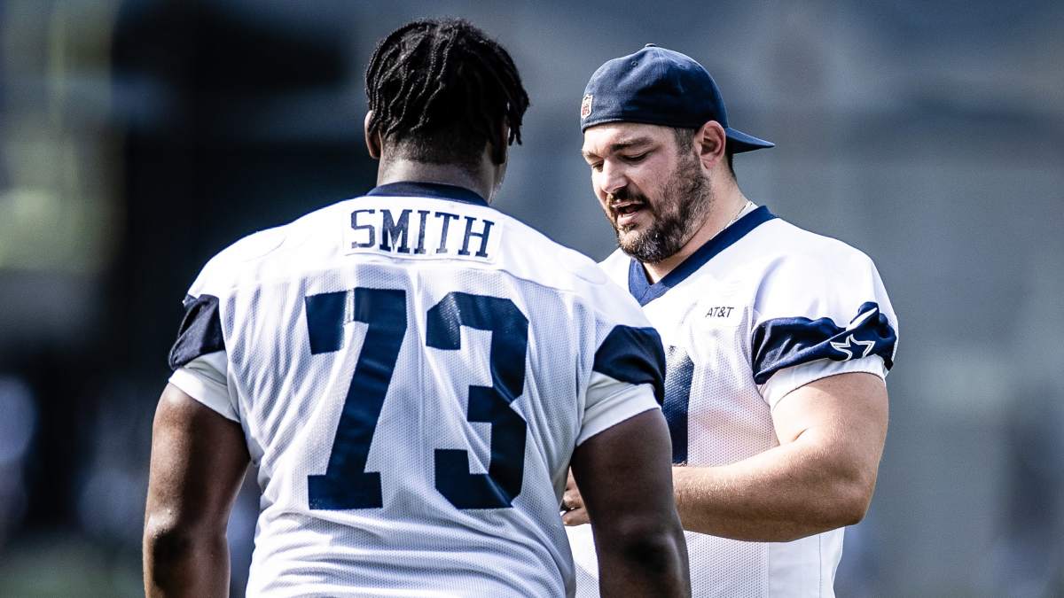 tyler smith and zack Martin of the Cowboys