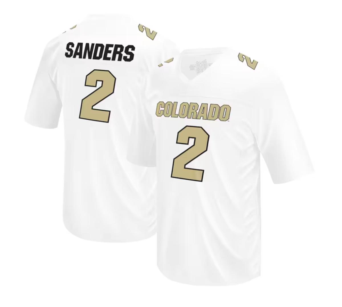 Shedeur Sanders Colorado Buffaloes Original Retro Brand NIL Football Player Jersey - $119.99