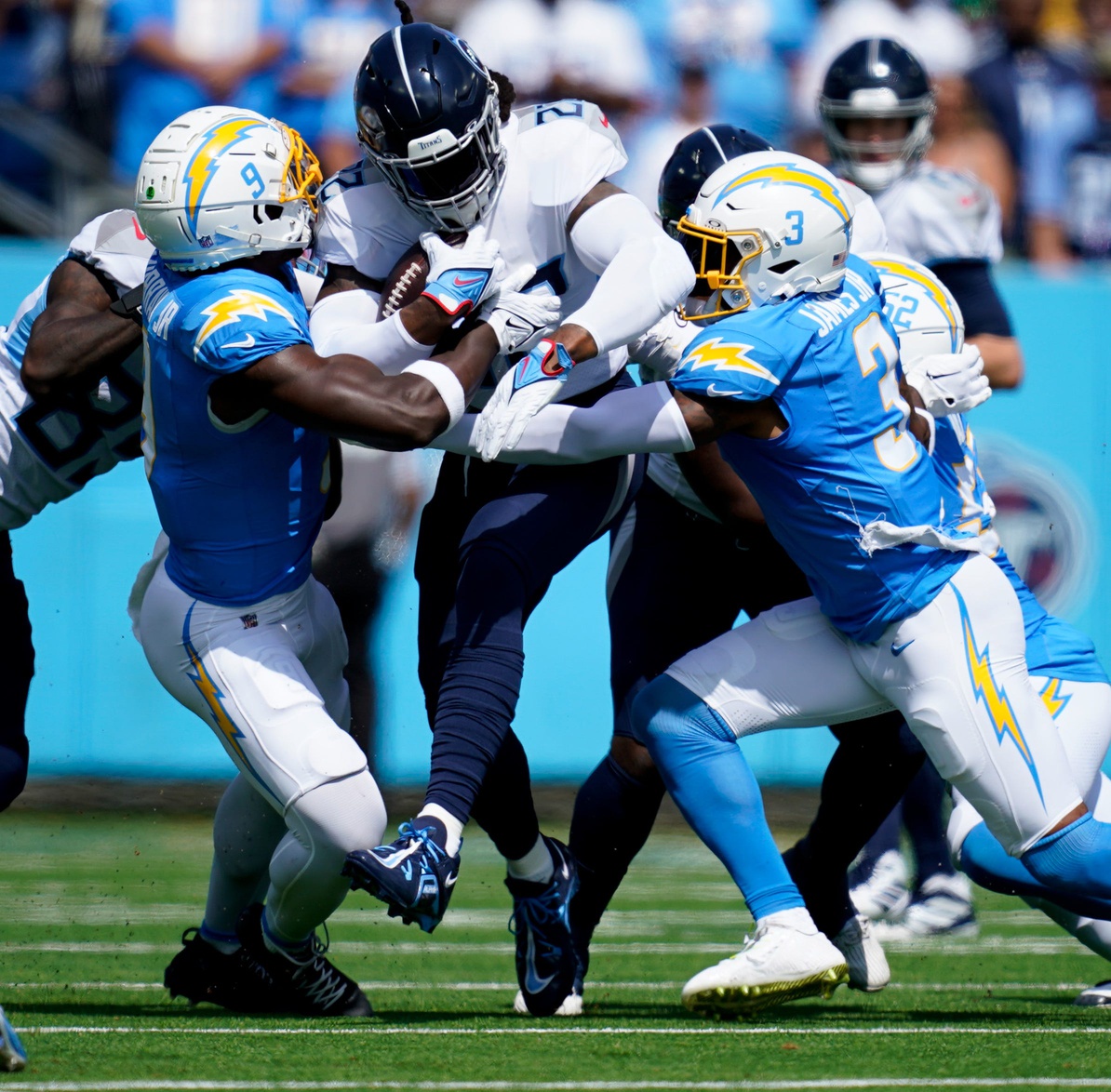 Chargers News Derwin James Faces Fine for Week 2 Titans Hit Sports