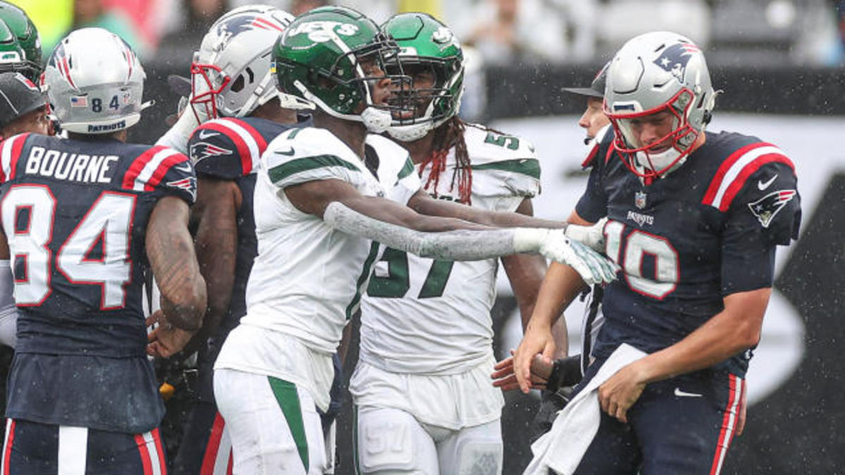 NFL Reveals New England Patriots Mac Jones Fate: Fined For Hit on New York  Jets Sauce Gardner? - NFL Tracker - Sports Illustrated New England Patriots  News, Analysis and More