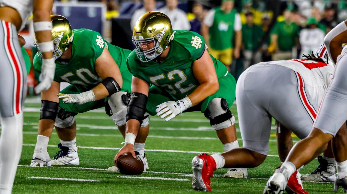 Notre Dame Lineman Zeke Correll Enters The Transfer Portal - Sports ...