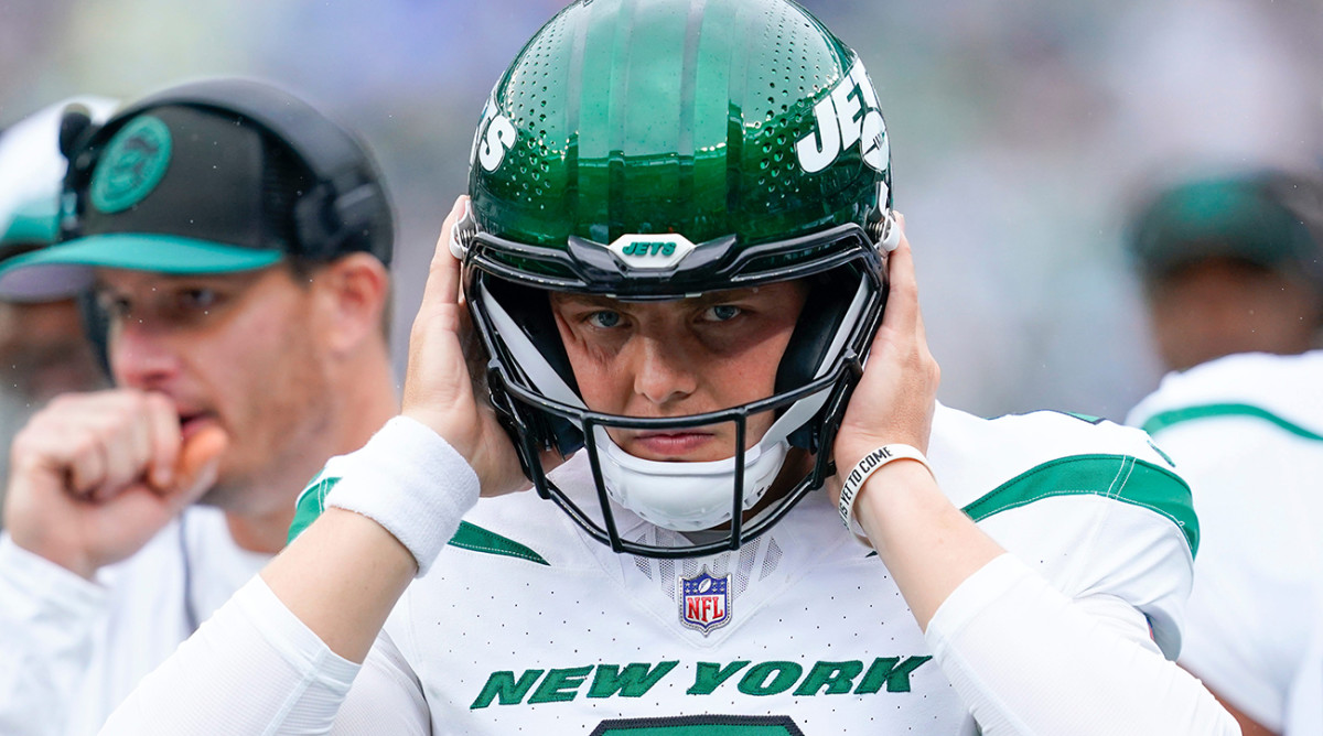 Jets quarterback Zach Wilson was criticized after his performance in Week 3 vs. the Patriots