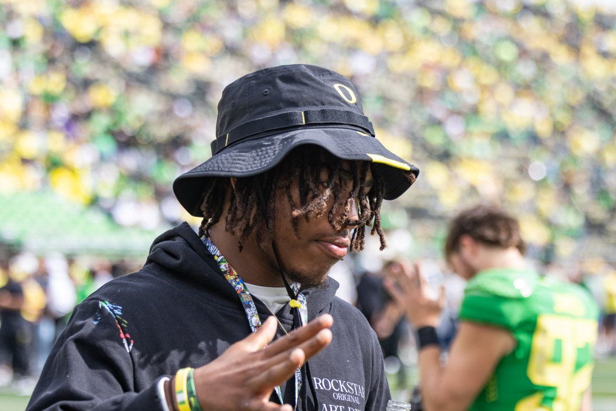 Dylan Williams on a visit to Oregon.