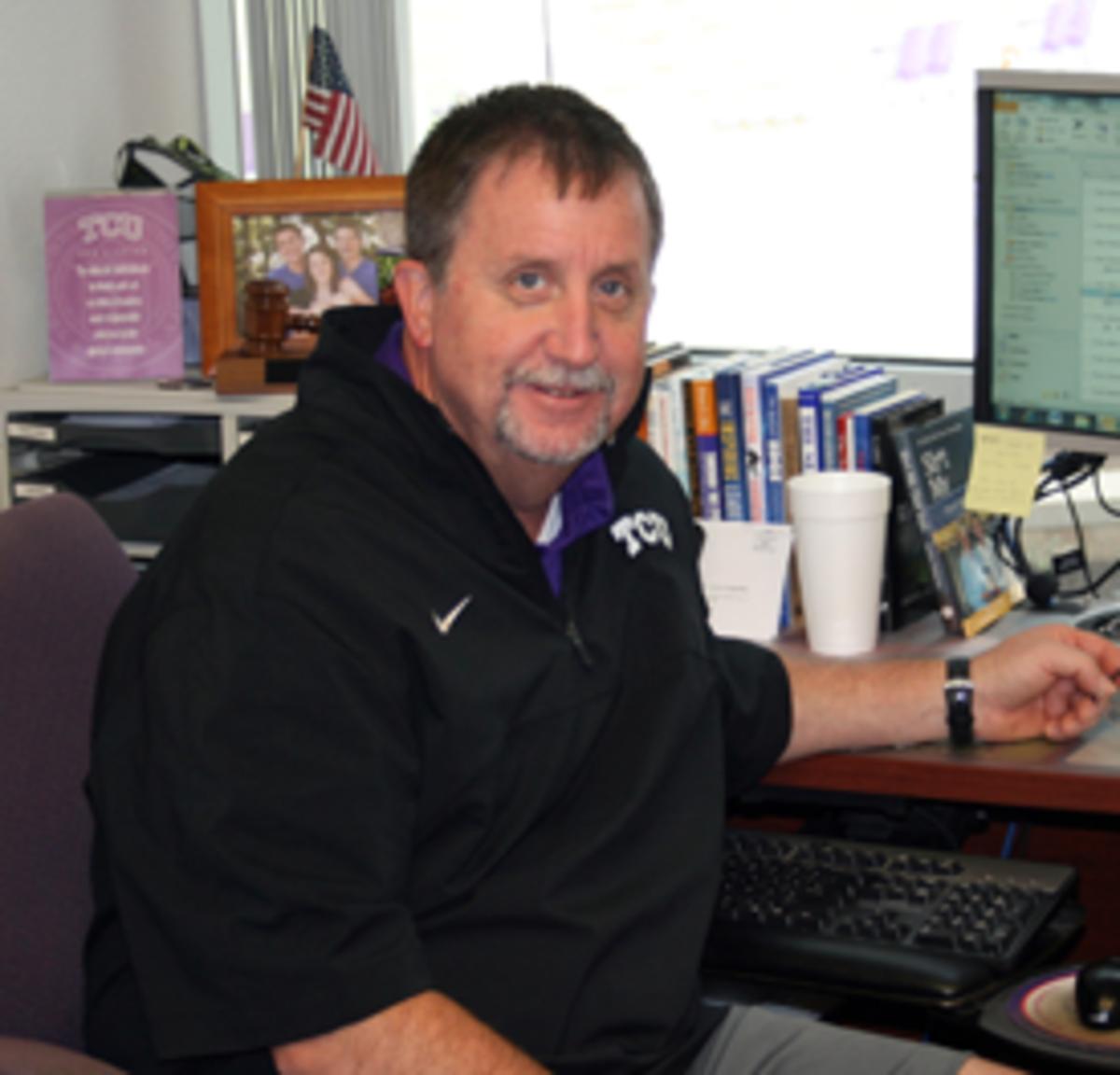 Chris Hall served as TCU's assistant athletics director for sports medicine. (gofrogs.com) 
