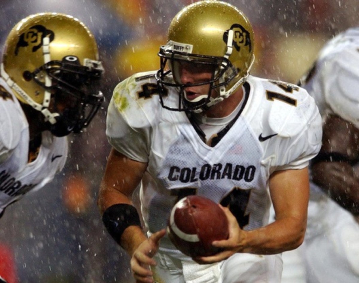 Joel Klatt was a Colorado quarterback, beginning in 2002.