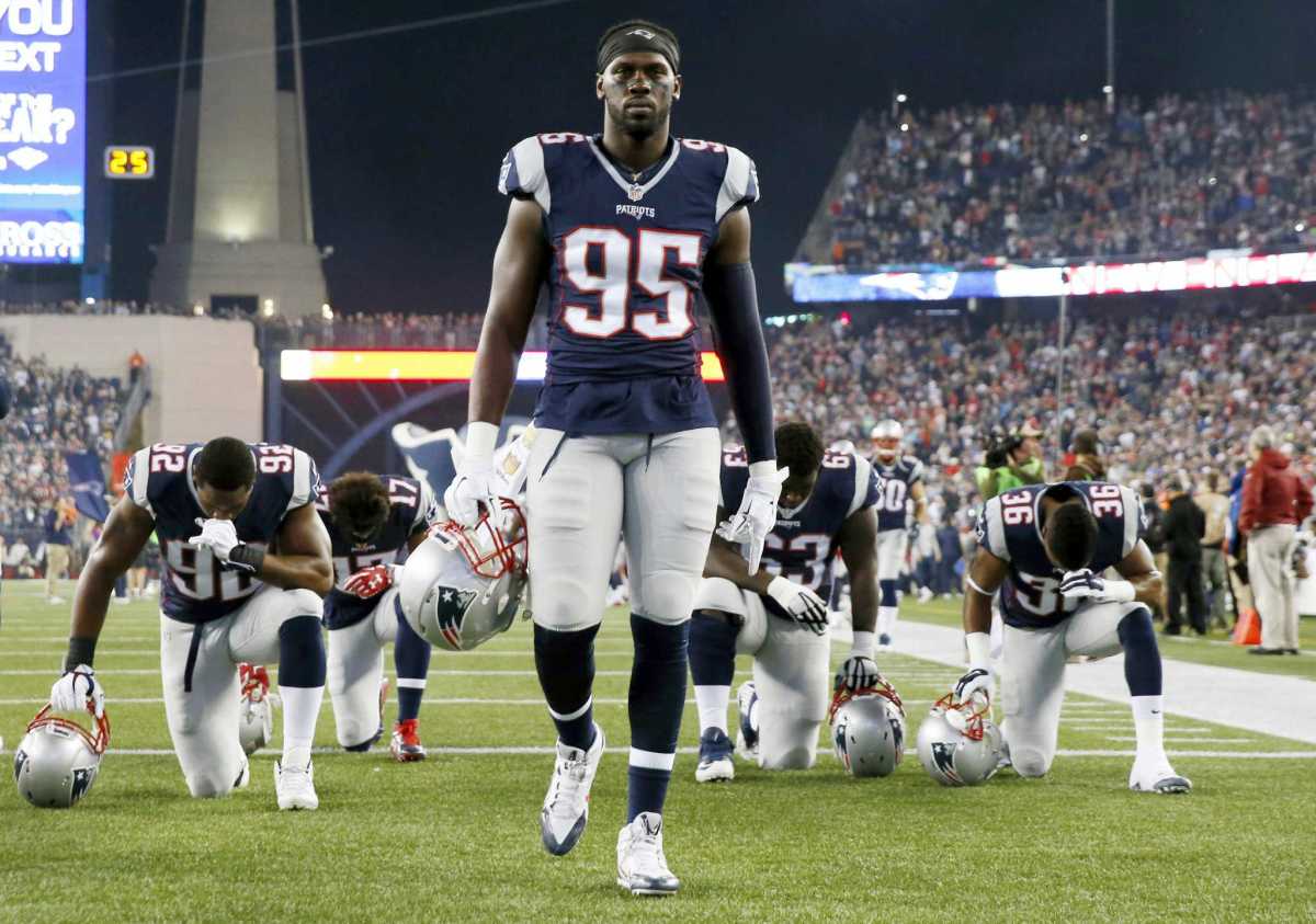 Chandler Jones Cut by Las Vegas Raiders; Troubled ex New England Patriots  DL Facing Uncertain Future - Sports Illustrated New England Patriots News,  Analysis and More