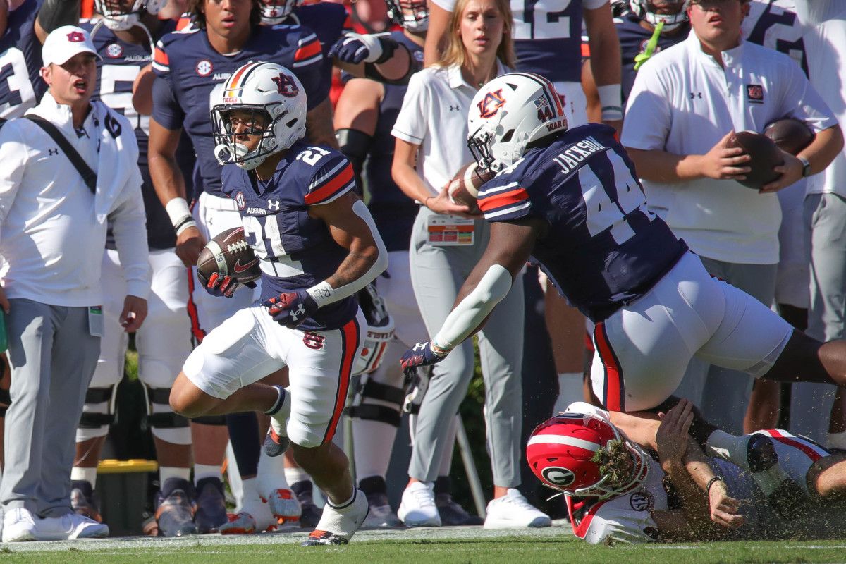 Brian Battie vs Georgia Eric Starling/Auburn Daily 