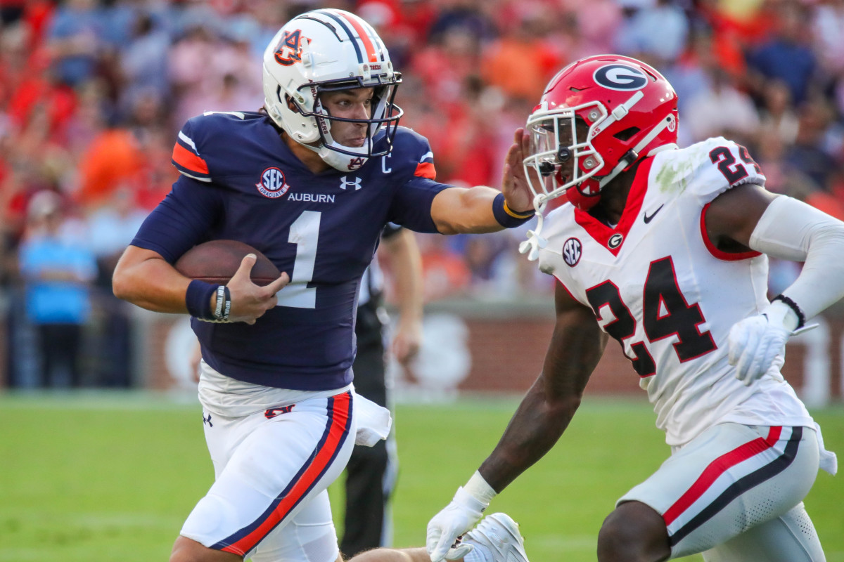 Payton Thorne vs Georgia Eric Starling/Auburn Daily