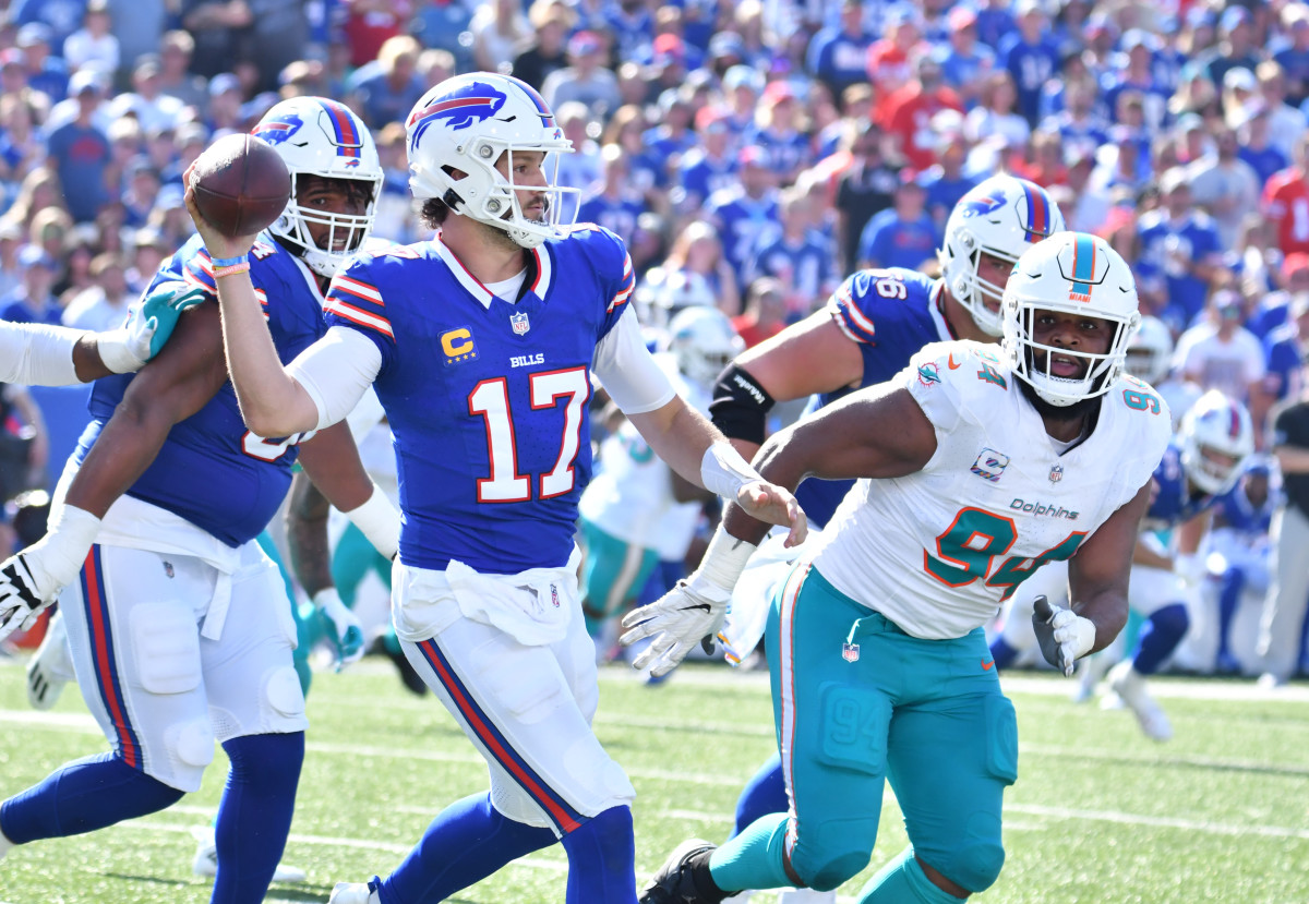 Buffalo Bills' Josh Allen Now MVP Favorite After Dominant Performance vs.  Miami Dolphins - Sports Illustrated Buffalo Bills News, Analysis and More