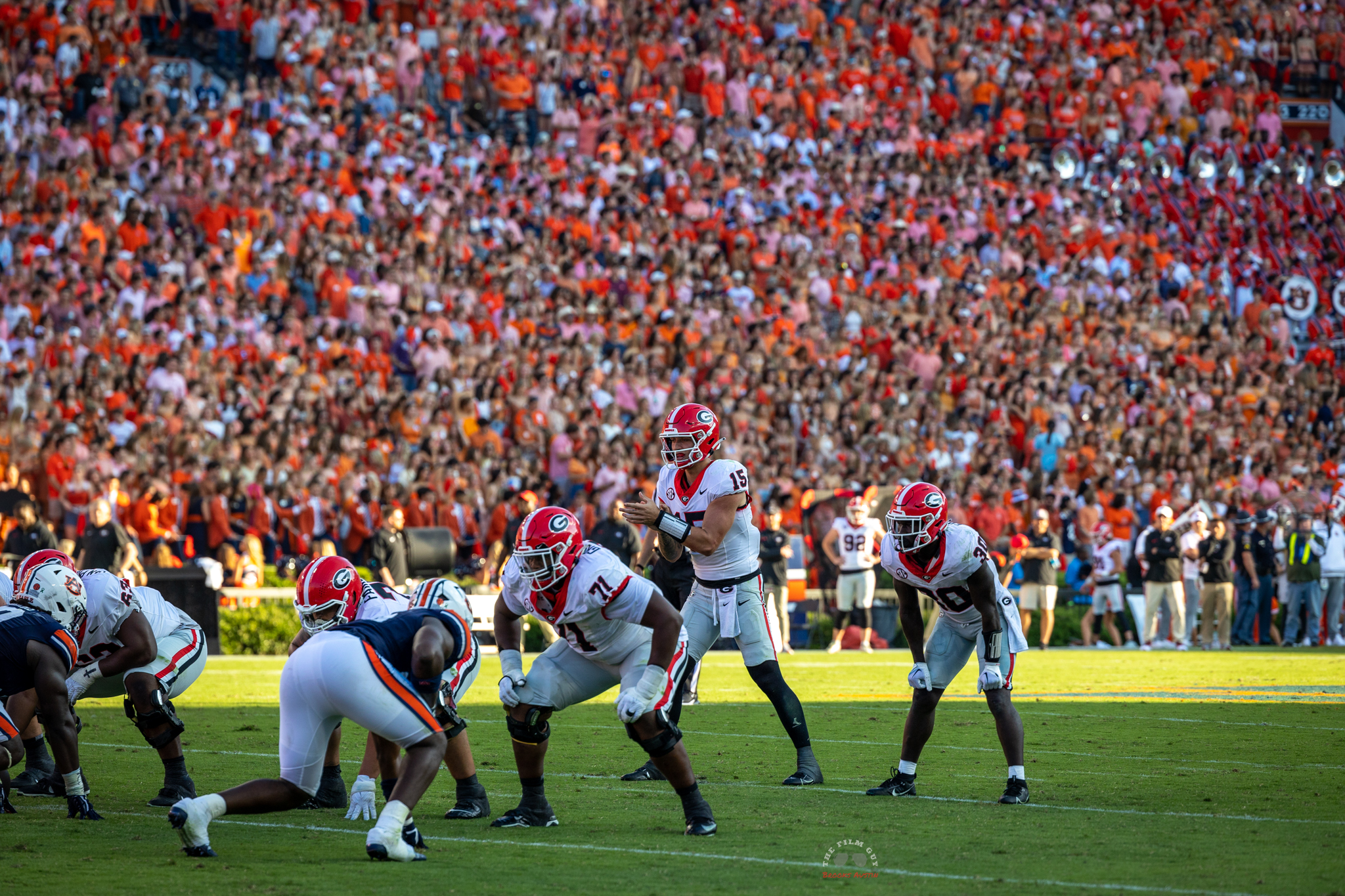 Carson Beck Shines Under Pressure for vs Auburn Tigers Sports