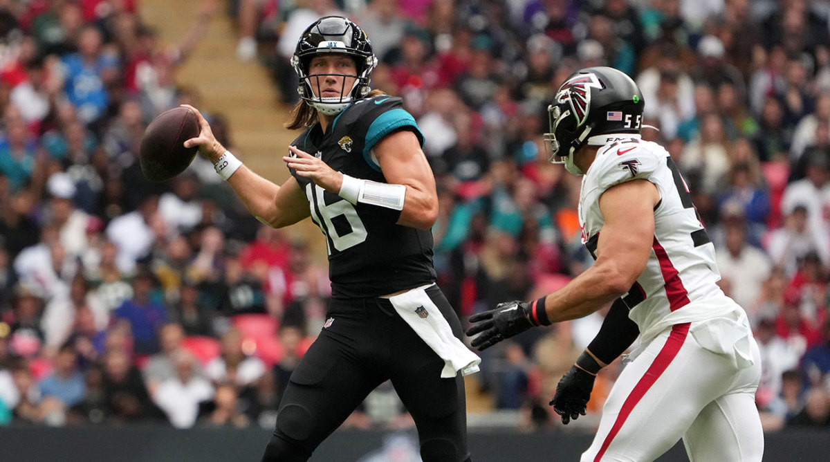 Jaguars quarterback Trevor Lawrence