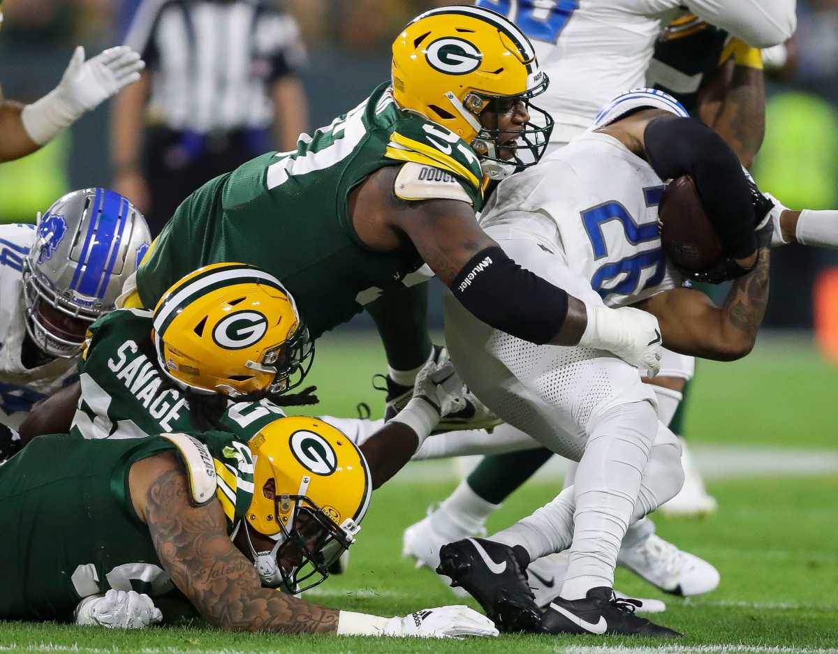 The Packers' run defense has continued to struggle