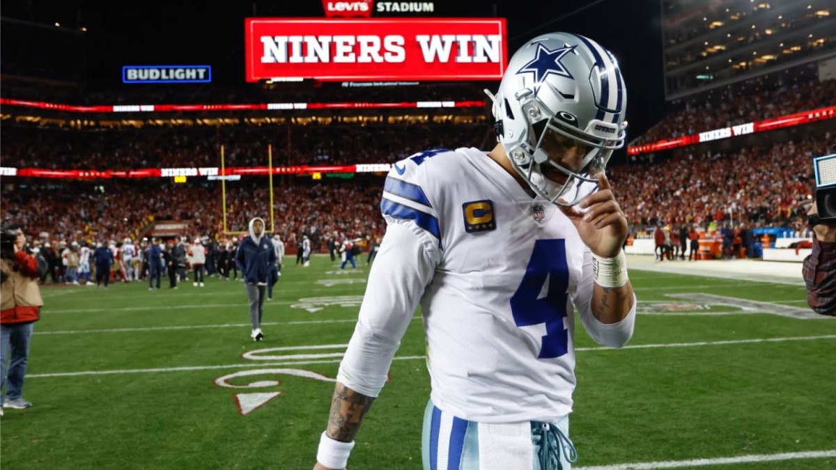 Dak Prescott and the Cowboys have been eliminated from the last two playoffs by the 49ers.