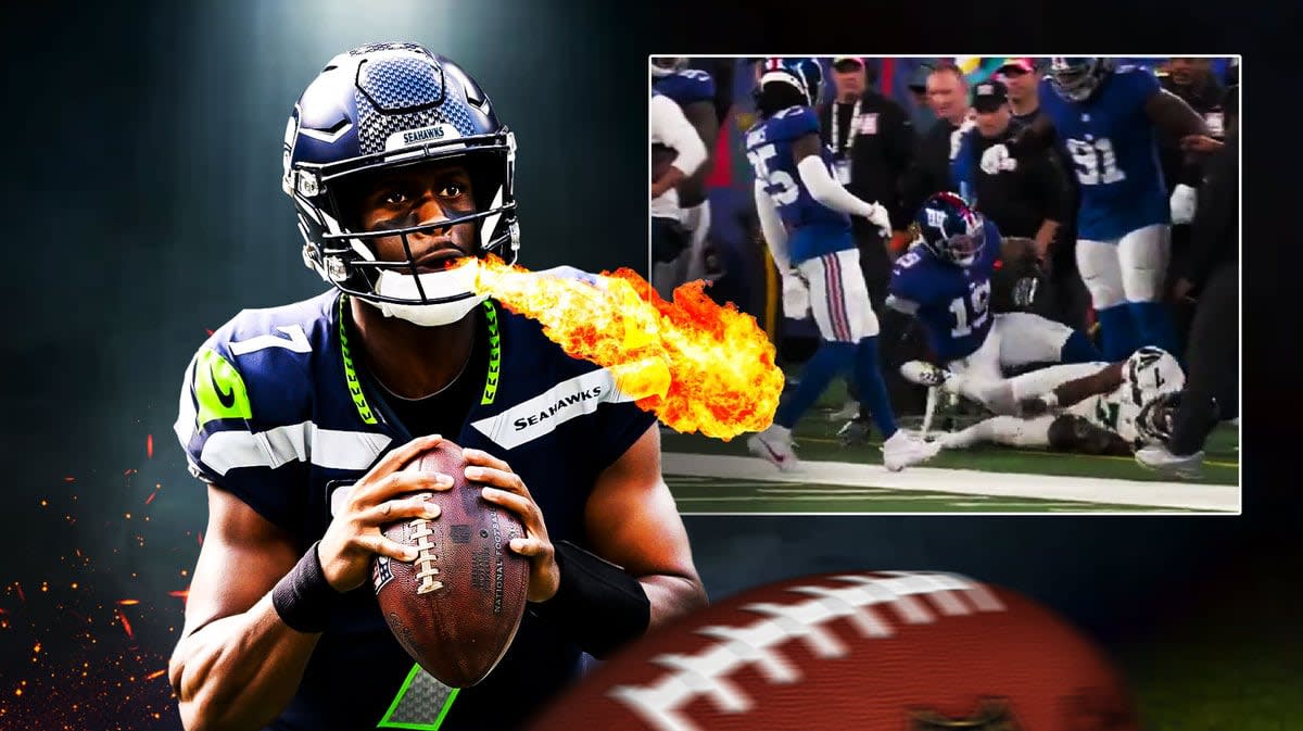 Dirty Play!' Seattle Seahawks Geno Smith Rips New York Giants