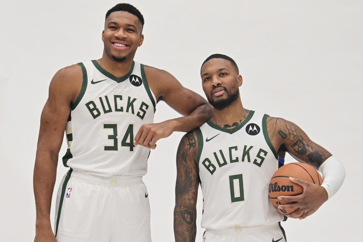 Giannis Antetokounmpo tempers the hype surrounding his team-up with Damian  Lillard - Sports Illustrated Milwaukee Bucks News, Analysis and More