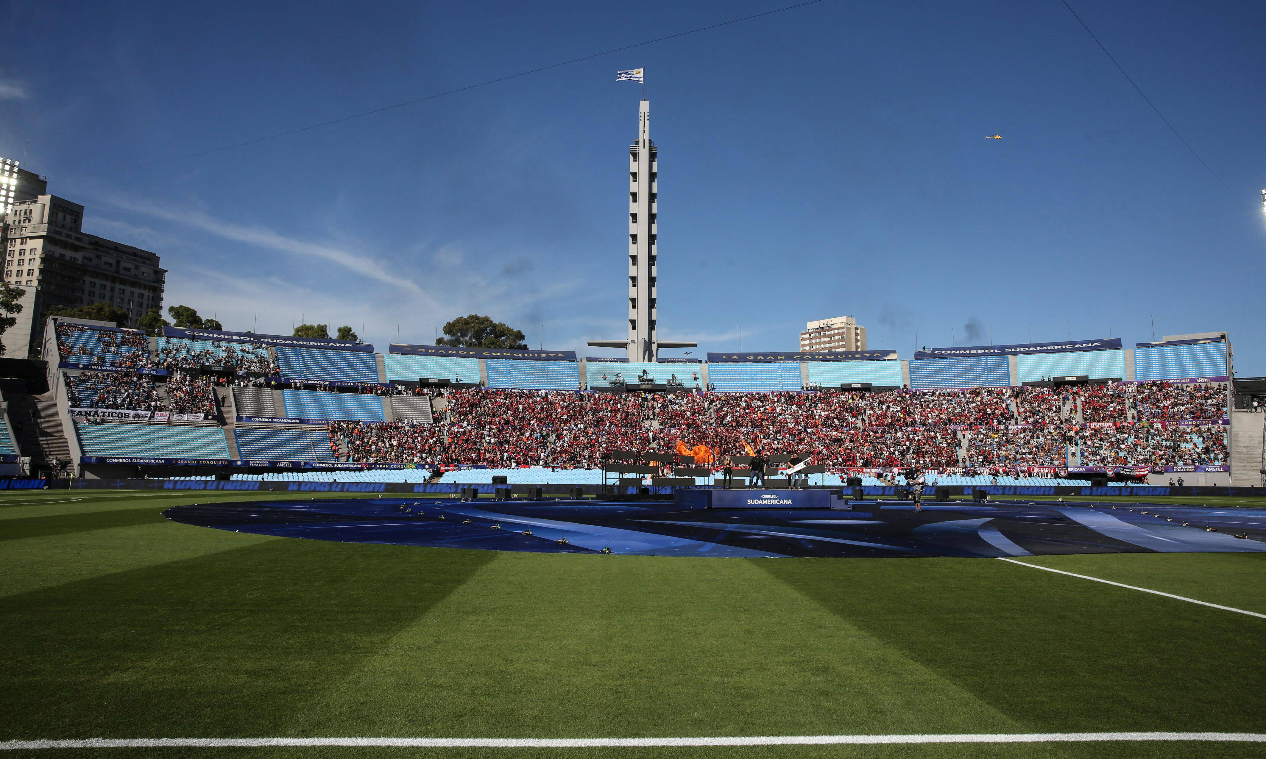 A general view of the Estadio Centenario in Montevideo, Uruguay in 2021