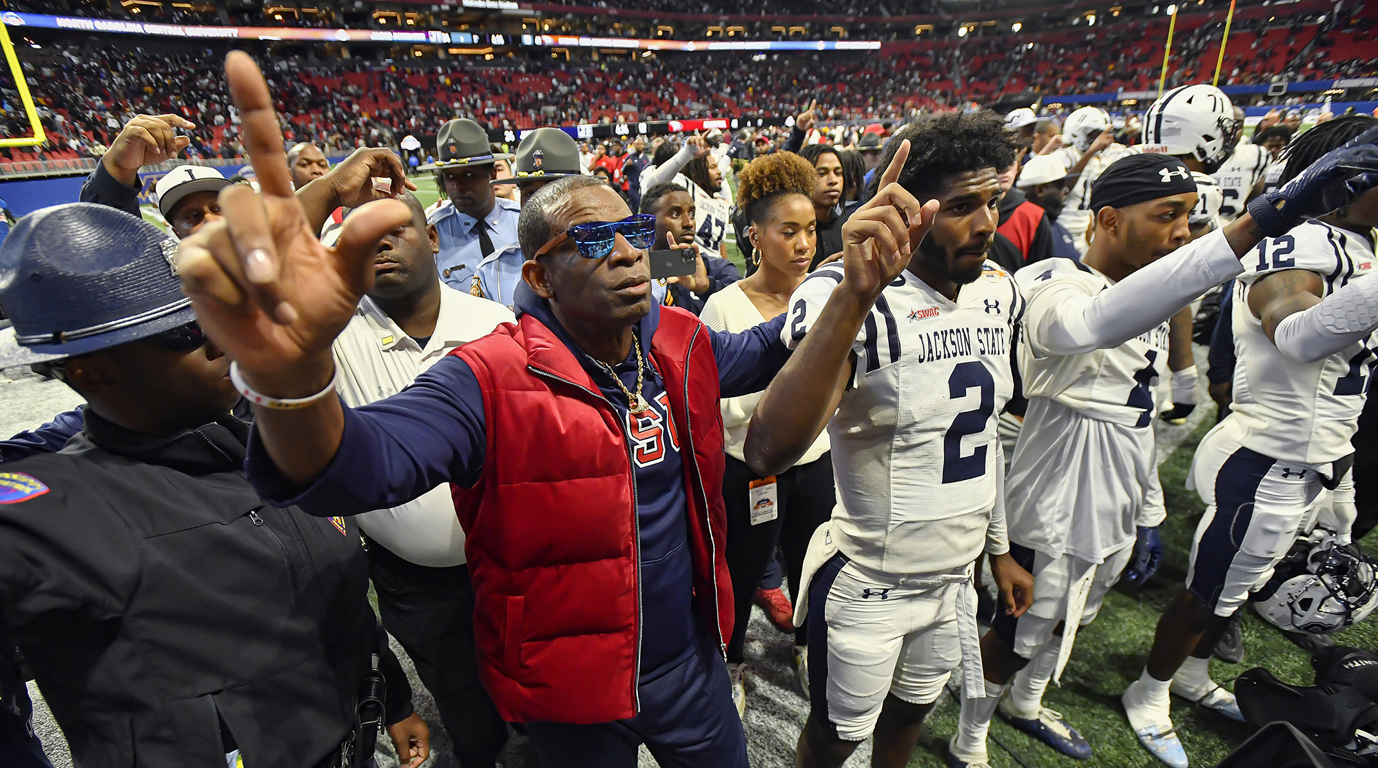 Deion Sanders and Jackson State football take the plunge - Sports  Illustrated