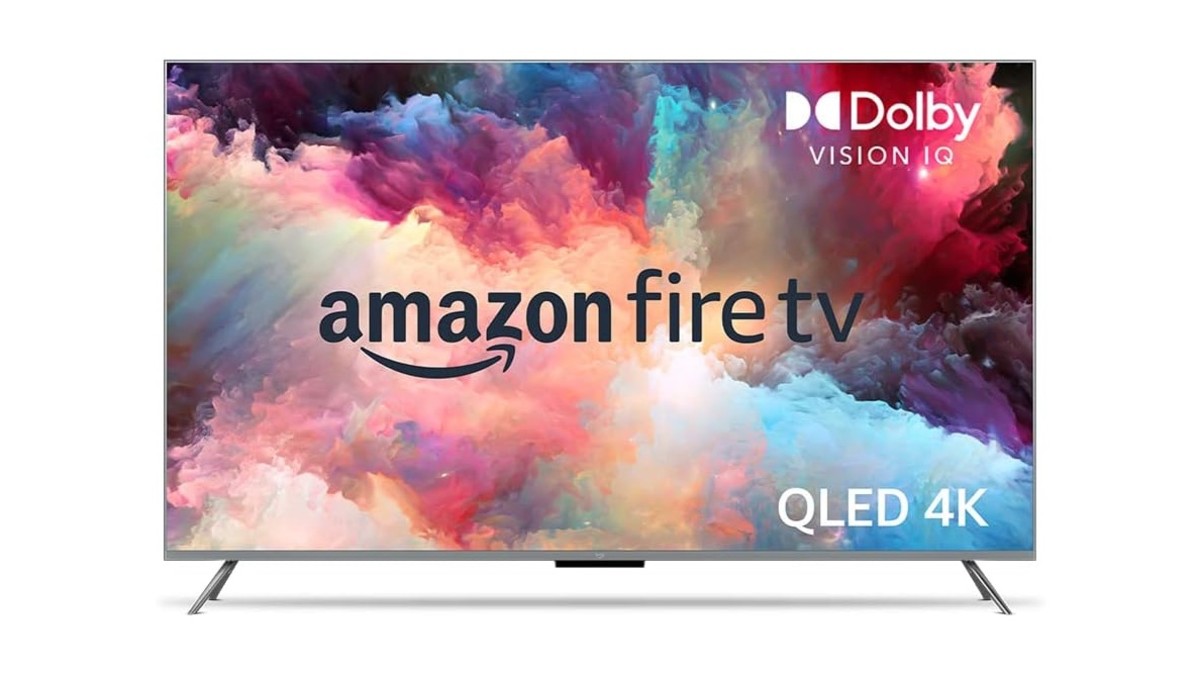 Amazon 65-inch Fire TV Omni QLED television