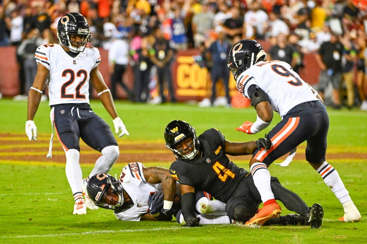 The Commanders have found some resolutions after reviewing the Bears game tape, says Ron Rivera.