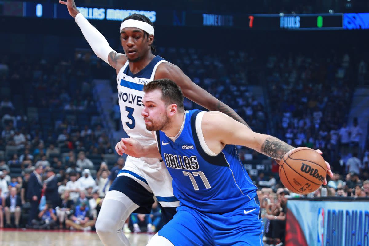 Luka Doncic, Dallas Mavericks, Minnesota Timberwolves