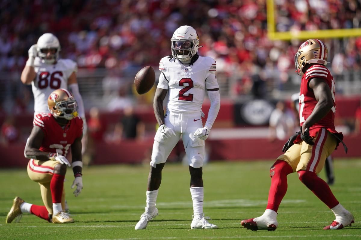 Arizona Cardinals WR Marquise Brown is a highly discussed trade commodity ahead of the deadline on Oct. 31.
