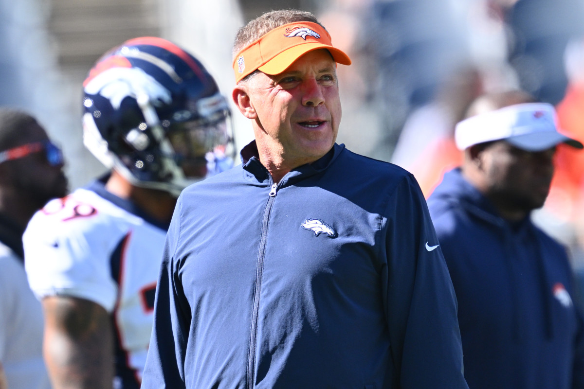 Denver Broncos head coach Sean Payton.