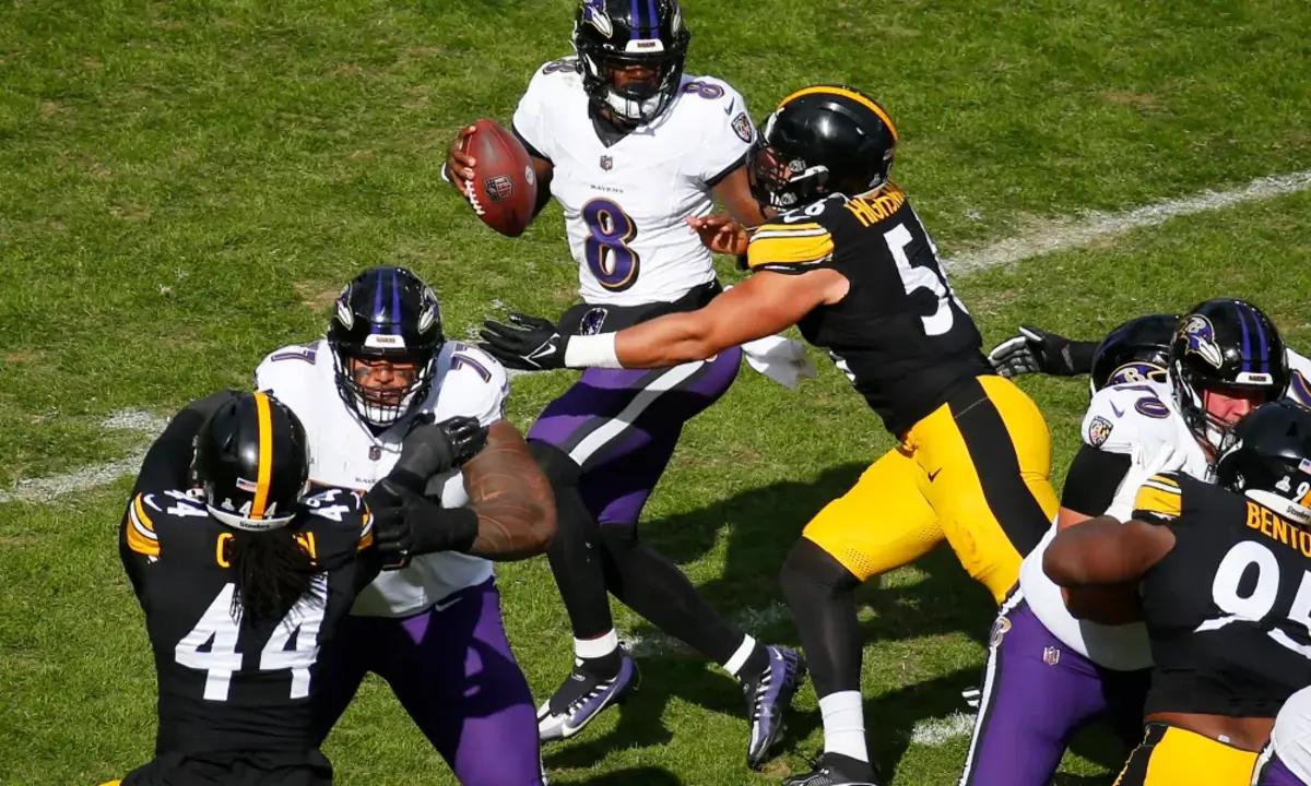 The Baltimore Ravens lost its first divisional game of the season to the Pittsburgh Steelers. 