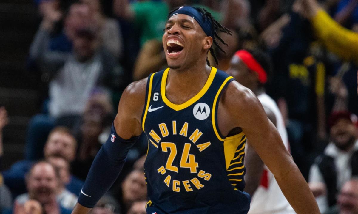 Indiana Pacers wing Buddy Hield could be a trade target for the New York Knicks.
