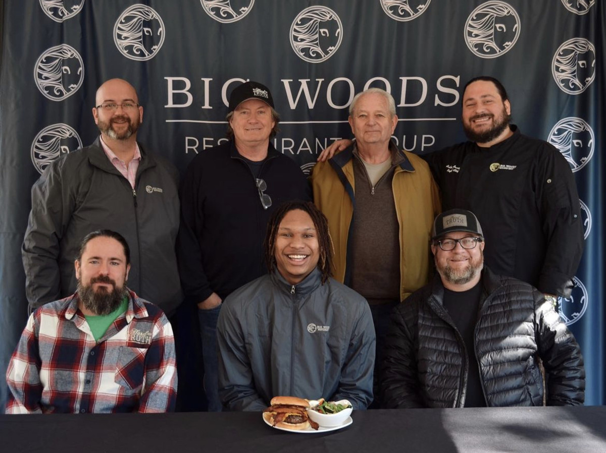 Indiana basketball forward Malik Reneau partnered with Big Woods restaurant last spring to create the "Malik Reneau Burger." $1 from every burger purchased goes toward Big Brothers Big Sisters of South Central Indiana.