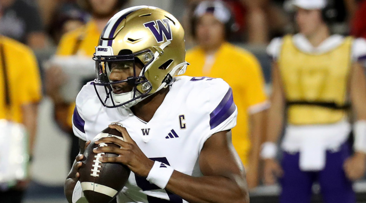 University of Washington quarterback Michael Penix Jr.