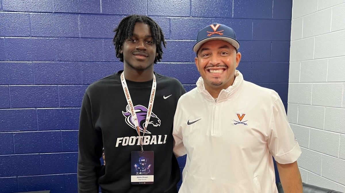 2024 linebacker Myles Brown commits to the Virginia football program.