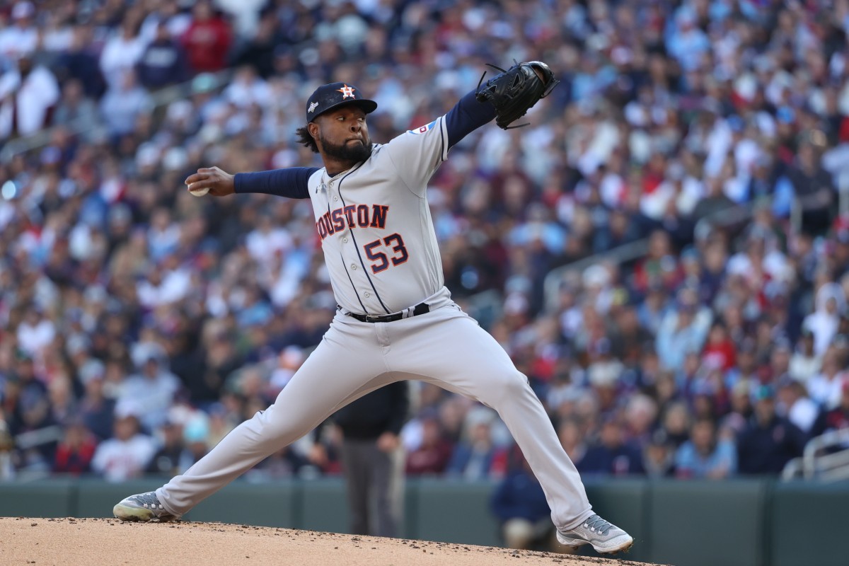 Astros' Cristian Javier says pitch clock countdown from Twins
