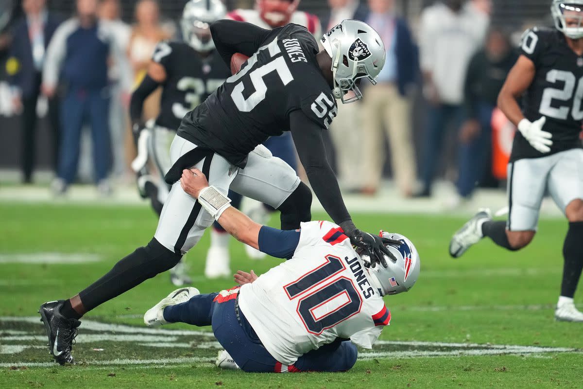 The last time New England visited Las Vegas it didn't end well.