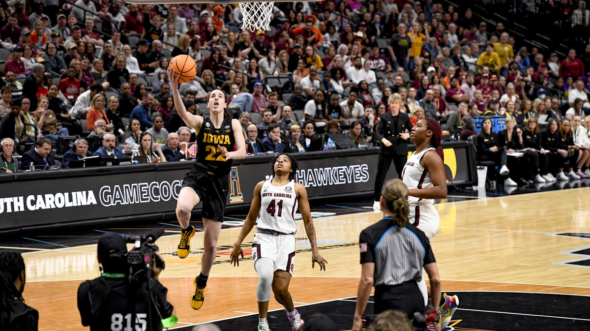 Clark dropped 41 points on top-ranked South Carolina in the Final Four.