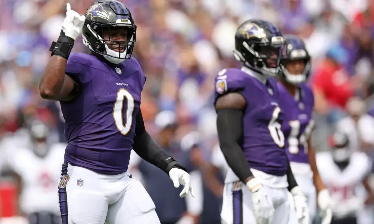 The Ravens defense
