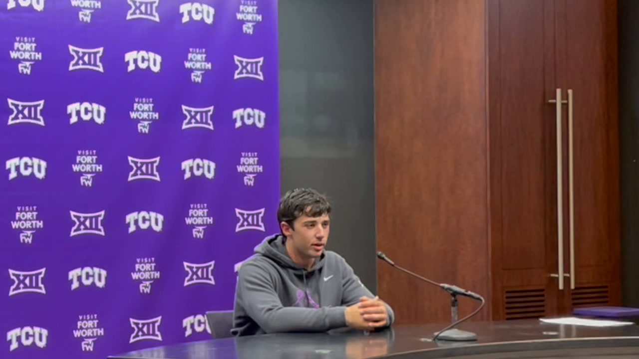 WATCH! Josh Hoover Talks First Career Start Sports Illustrated TCU