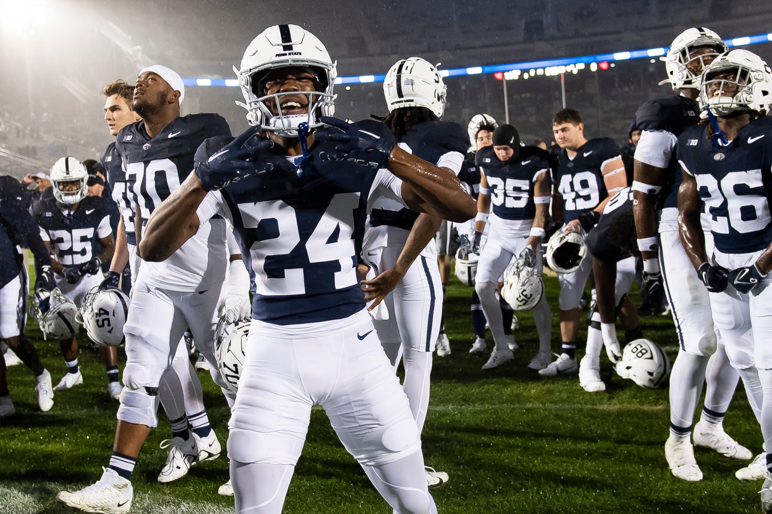 Bandiera Da Giardino Bifacciale BSI NCAA Penn State Nittany Lions - 45,7 X 30,5 Cm - Ufficiale