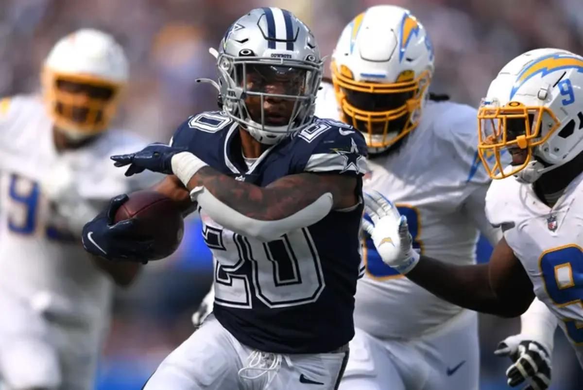 Pollard running against the Los Angeles Chargers.