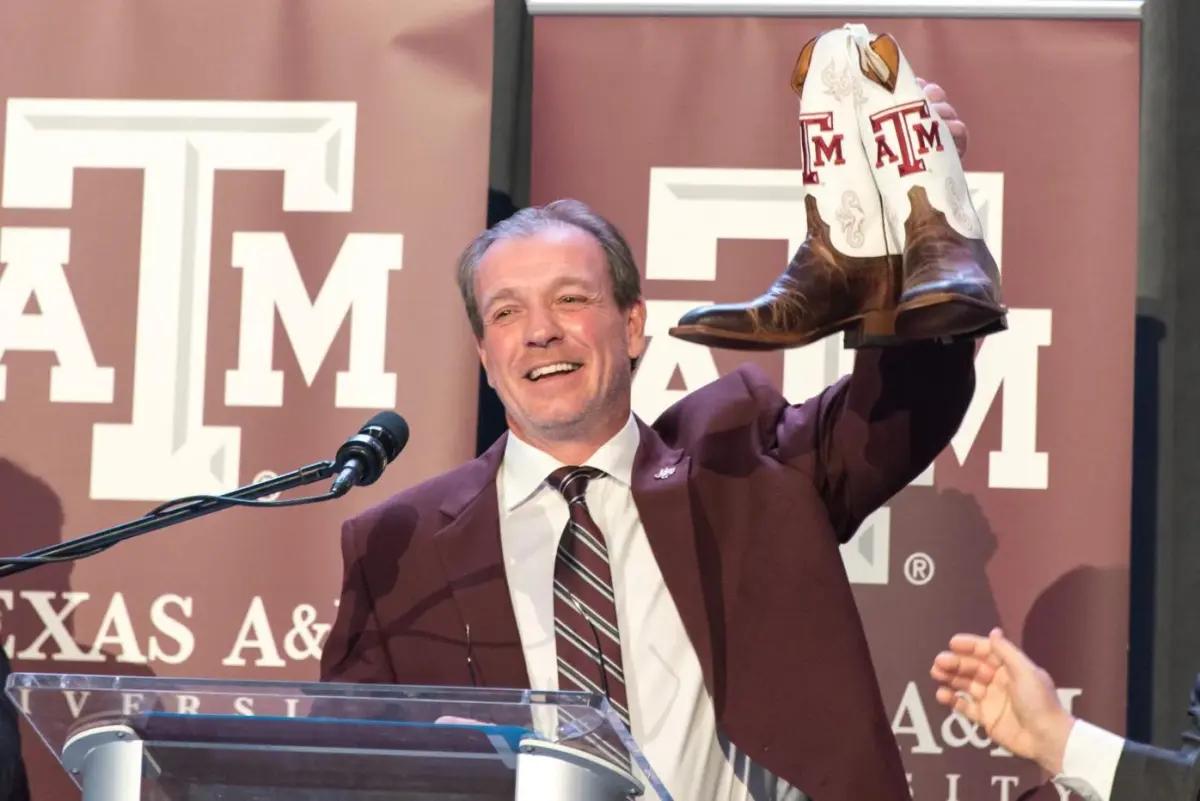 Jimbo Fisher was introduced as the head coach of Texas A&M on Dec. 4, 2017
