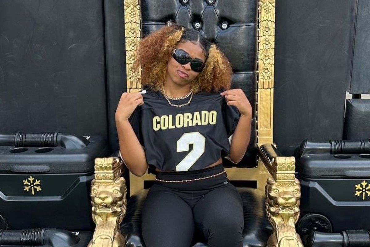 Shelomi Sanders on the turnover throne at CU